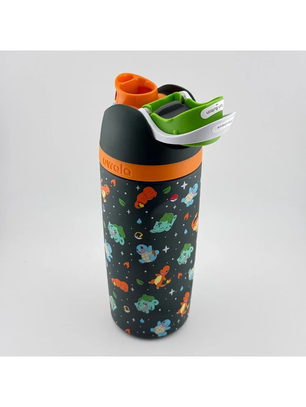 Owala Pokemon Kanto First Partners FreeSip 16oz Water Bottle NEW